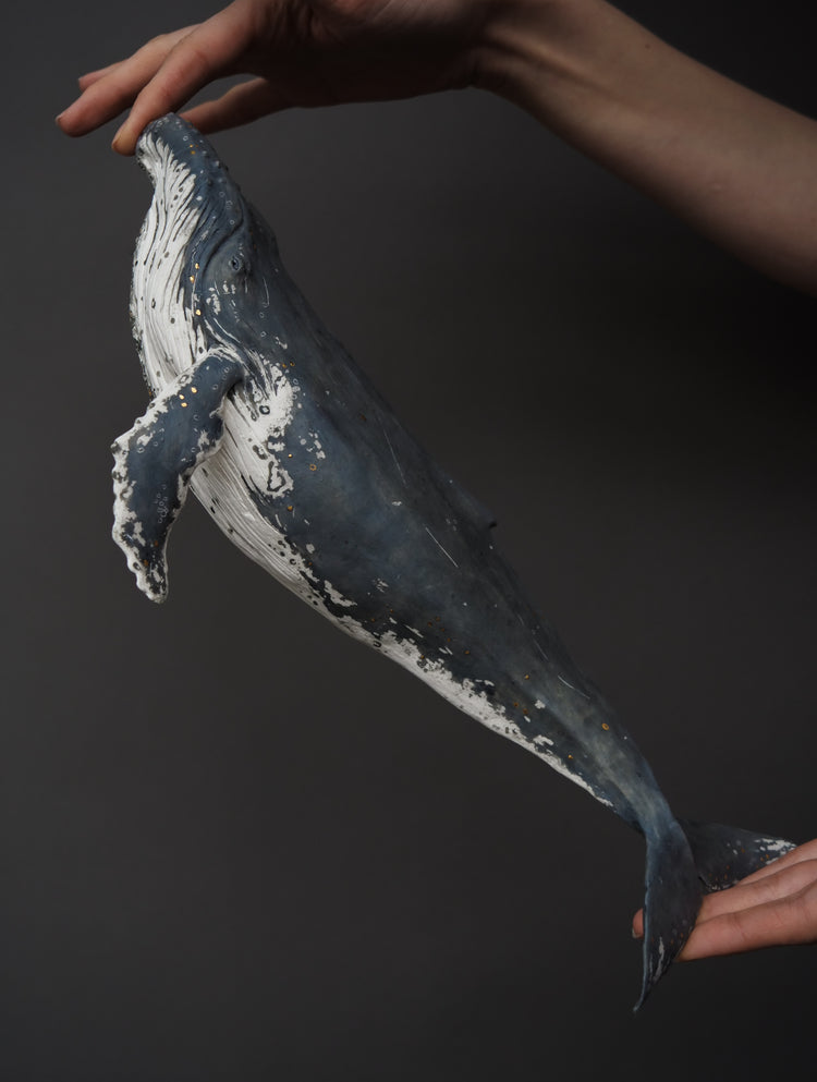 Talia - wall hanging humpback whale