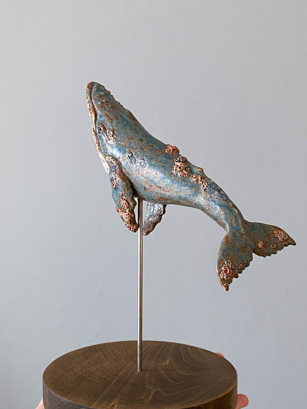 Ceramic Humpback whale