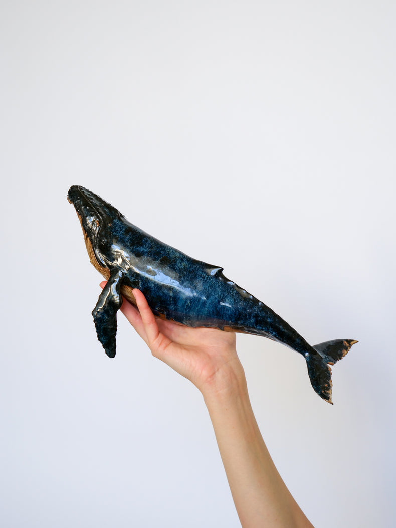Whale Martin: Large, blue