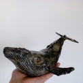 Humpback whale made of ceramics