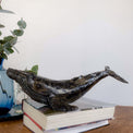 Humpback whale made of ceramics