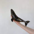 Humpback whale made of ceramics