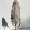 Ceramic sculpture “Albino humpback whale”, porcelain whale miniature