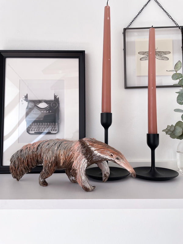 Amazing ceramic giant anteater, animal miniature