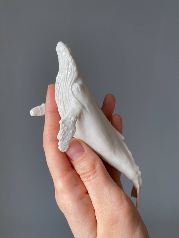 Grisha – Porcelain whale sculpture